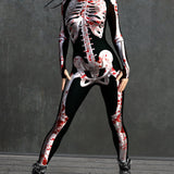 Blood Skeleton Costume
