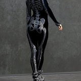BnW Psych Skeleton Costume
