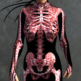 Brain Skeleton Costume