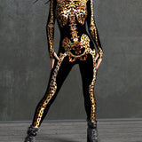 Leopard Skeleton Costume