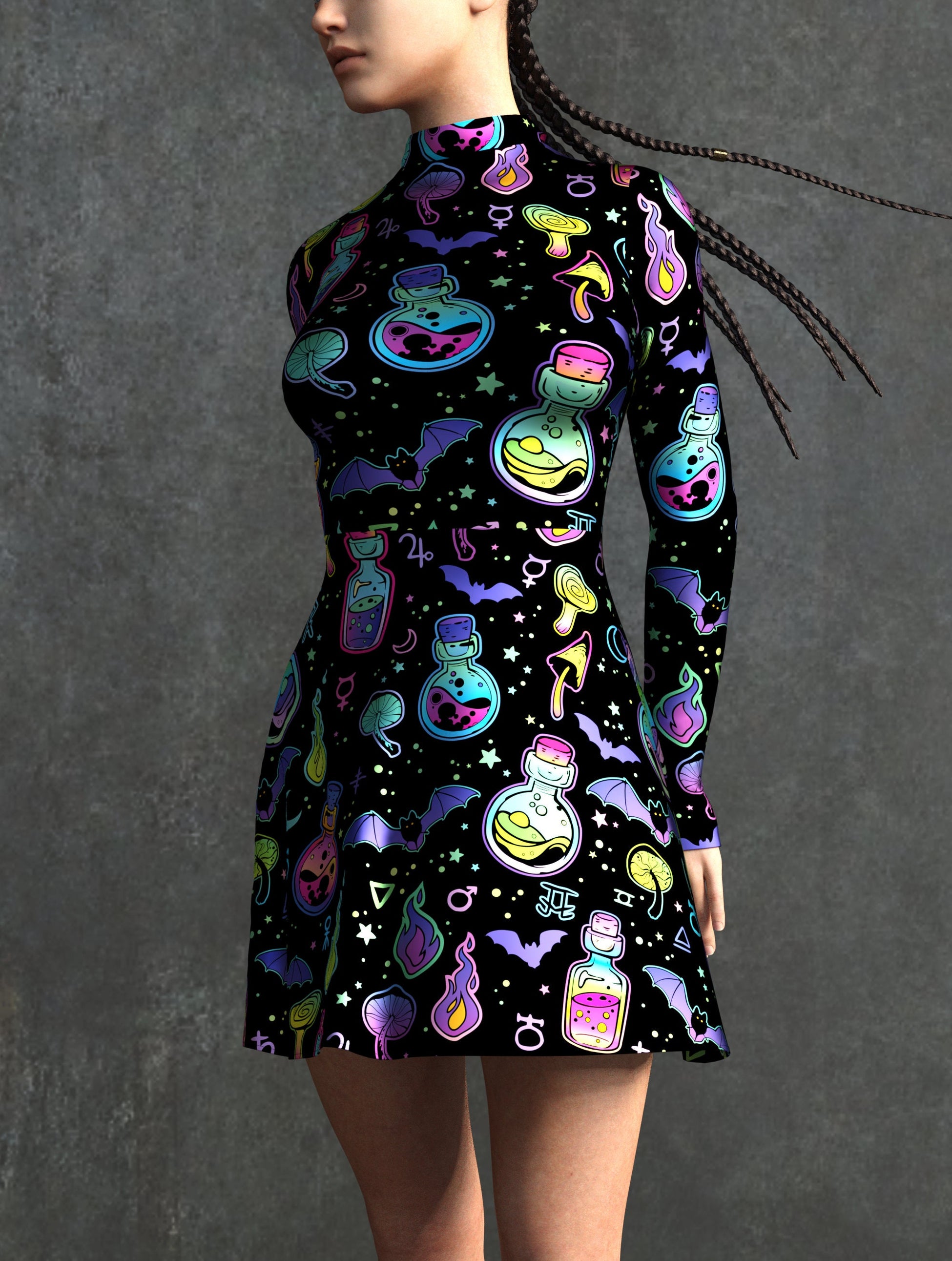 Potions Witcher Skater Dress 1