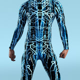 Agent Smith Blue Male Costume