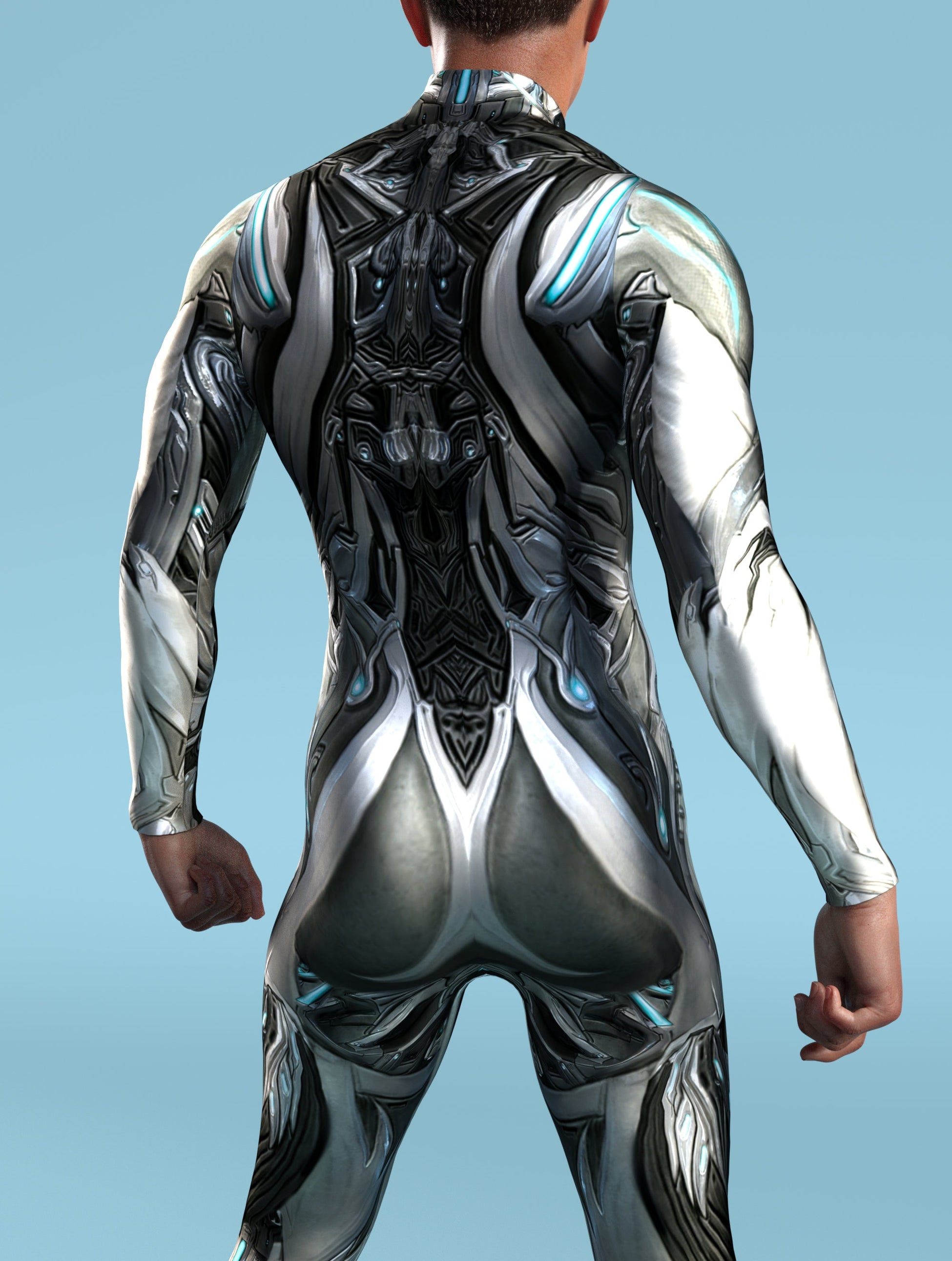 Arthas Armour Suit Male Costume 2