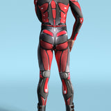 Hydrobot Red Male Costume