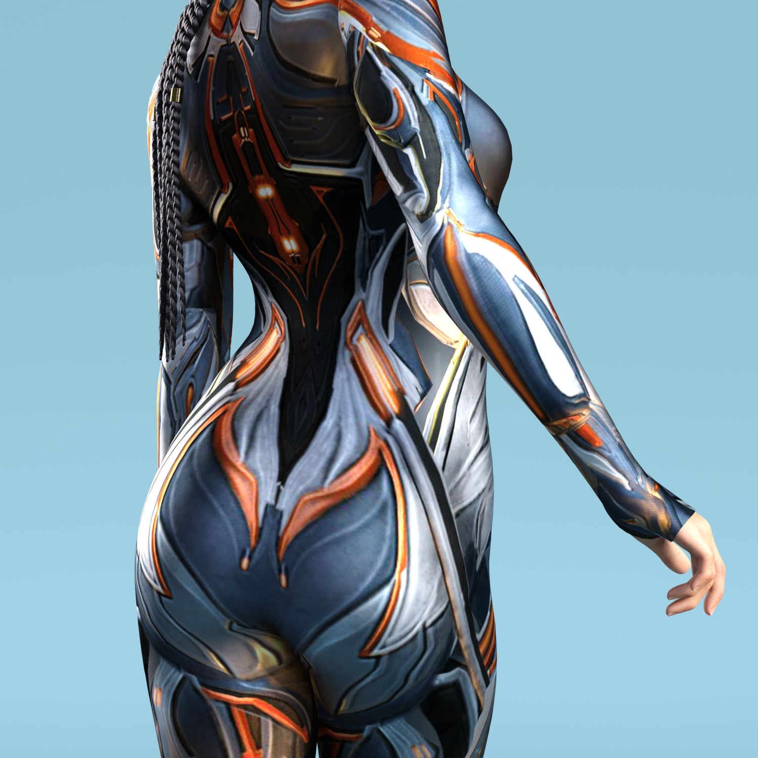 Ember Cyber Wear Costume 2