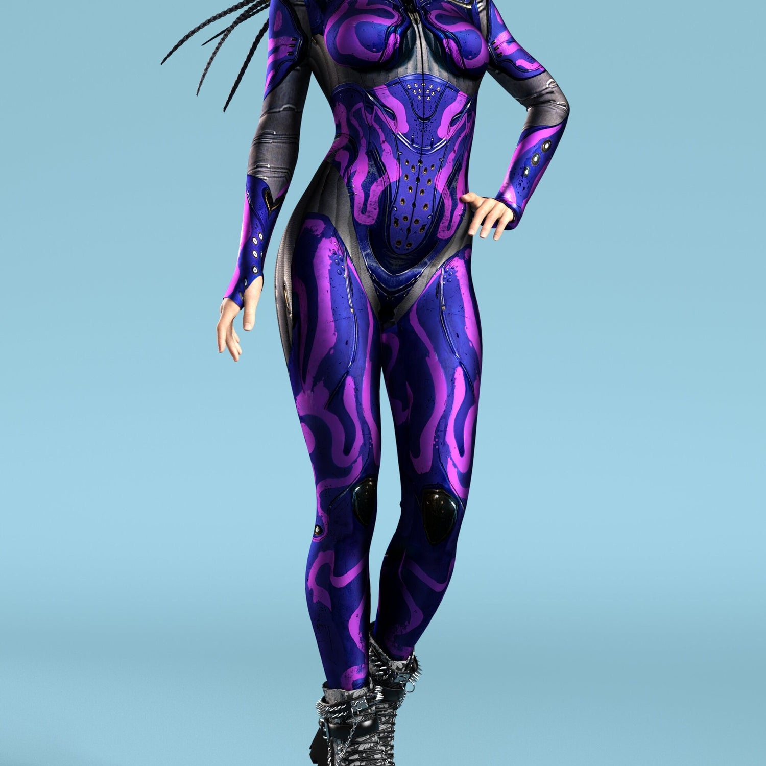 Dragoon Mech Rider Costume 3