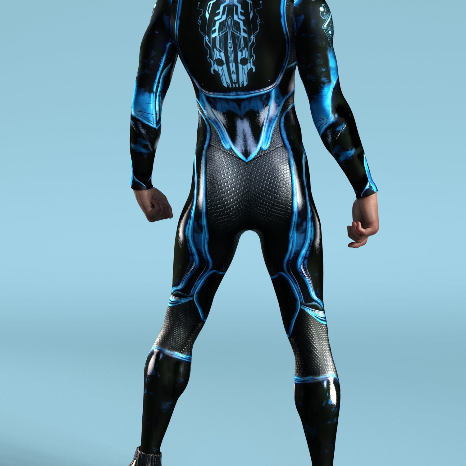 War Ranger Male Costume Lycra