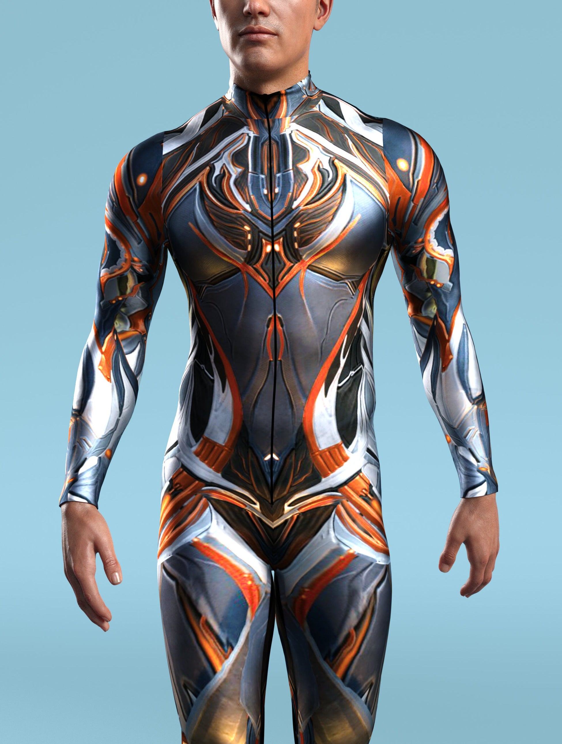 Ember Cyber Wear Male Costume 1
