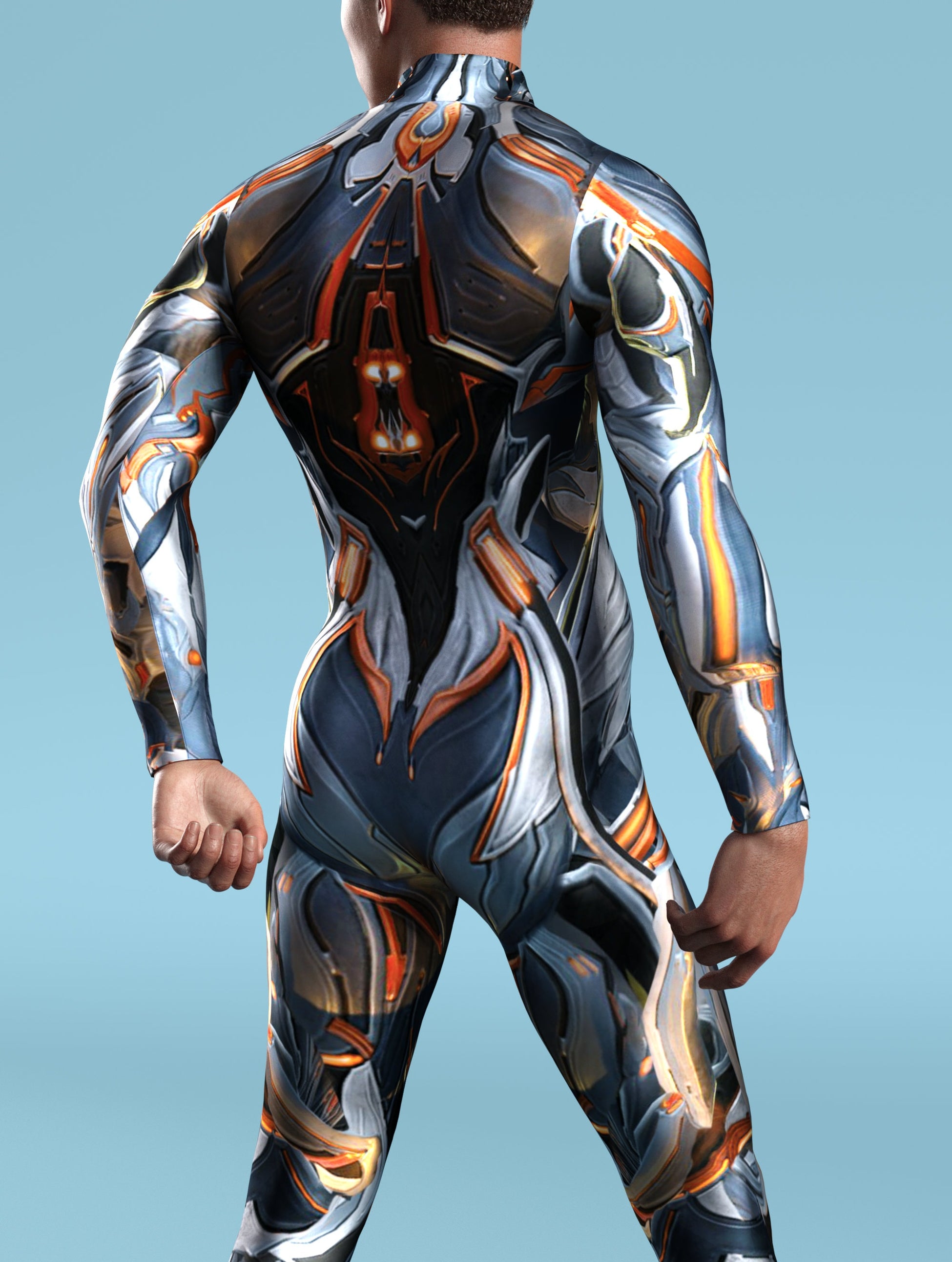 Ember Cyber Wear Male Costume 2