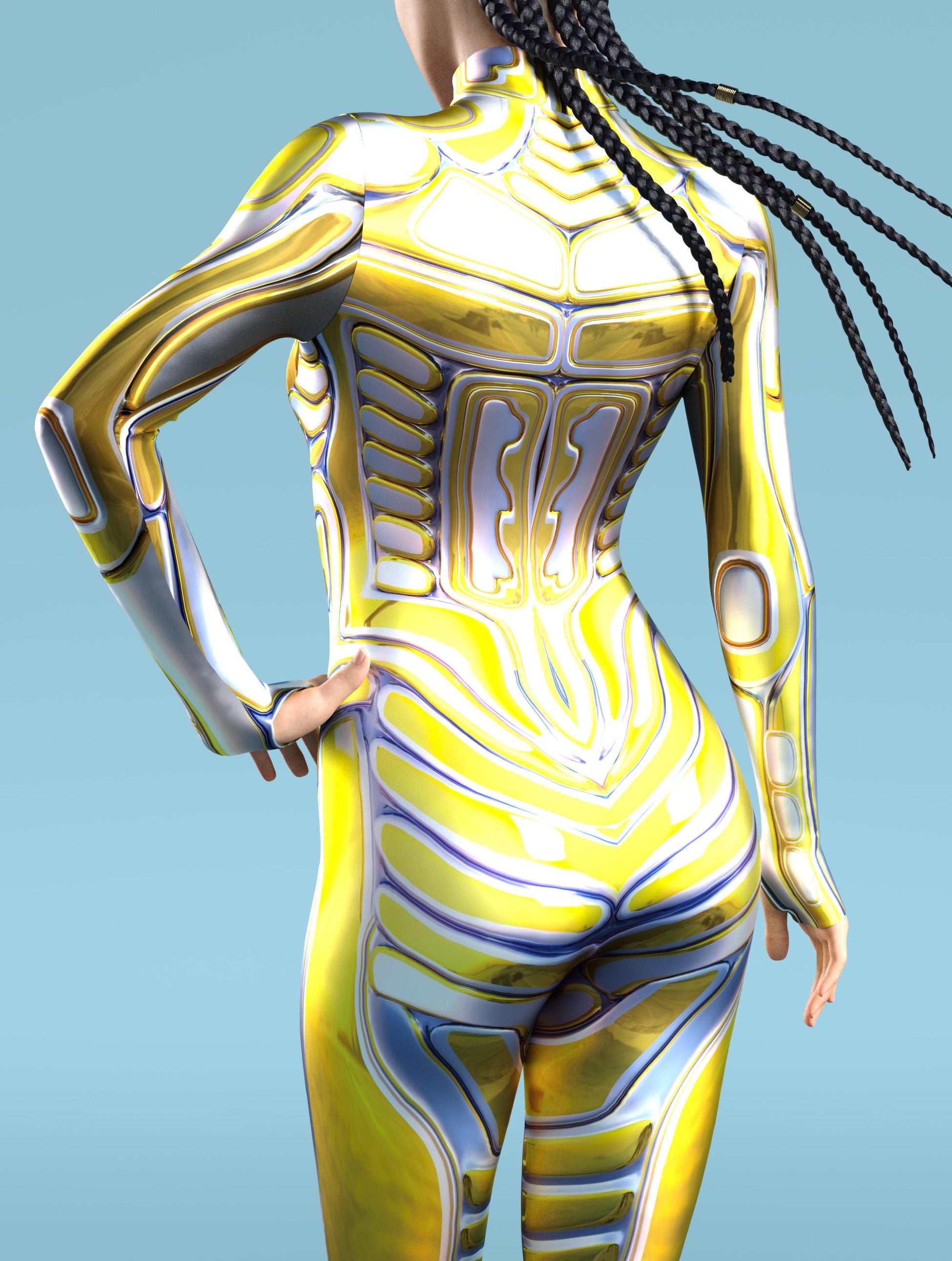 Titan Gold Costume 2