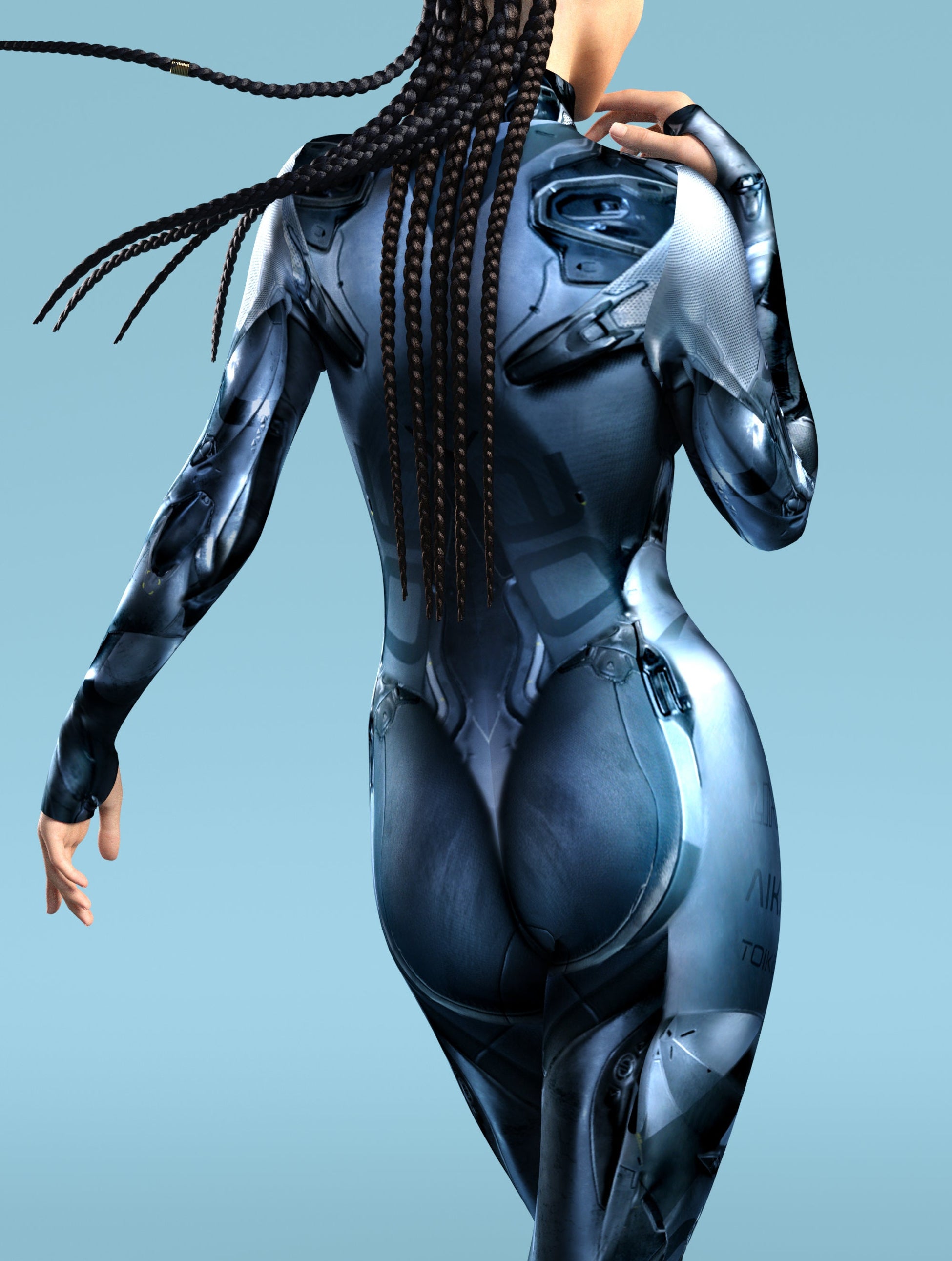 Alien Valkyr Costume 2