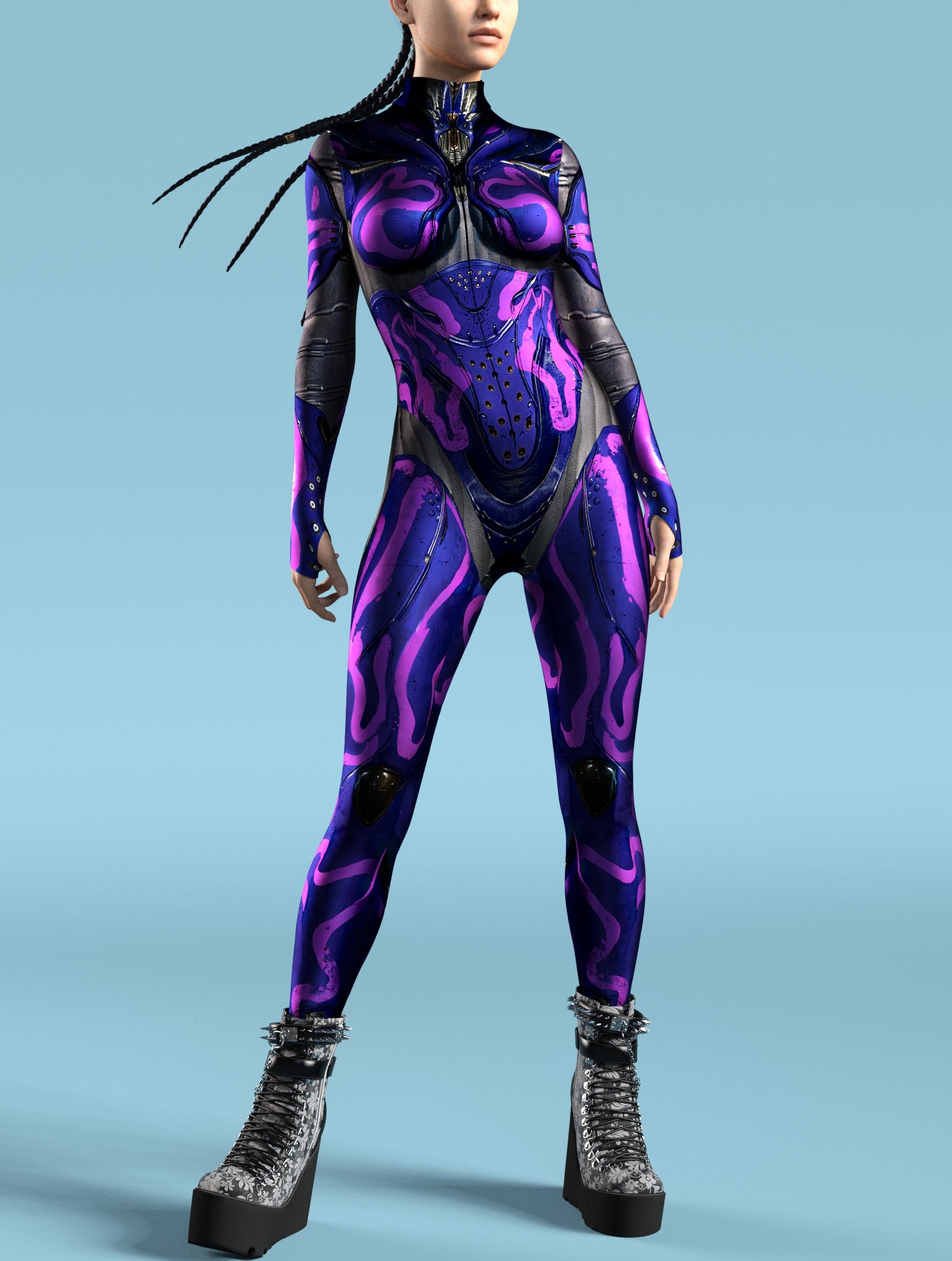 Dragoon Mech Rider Costume 2