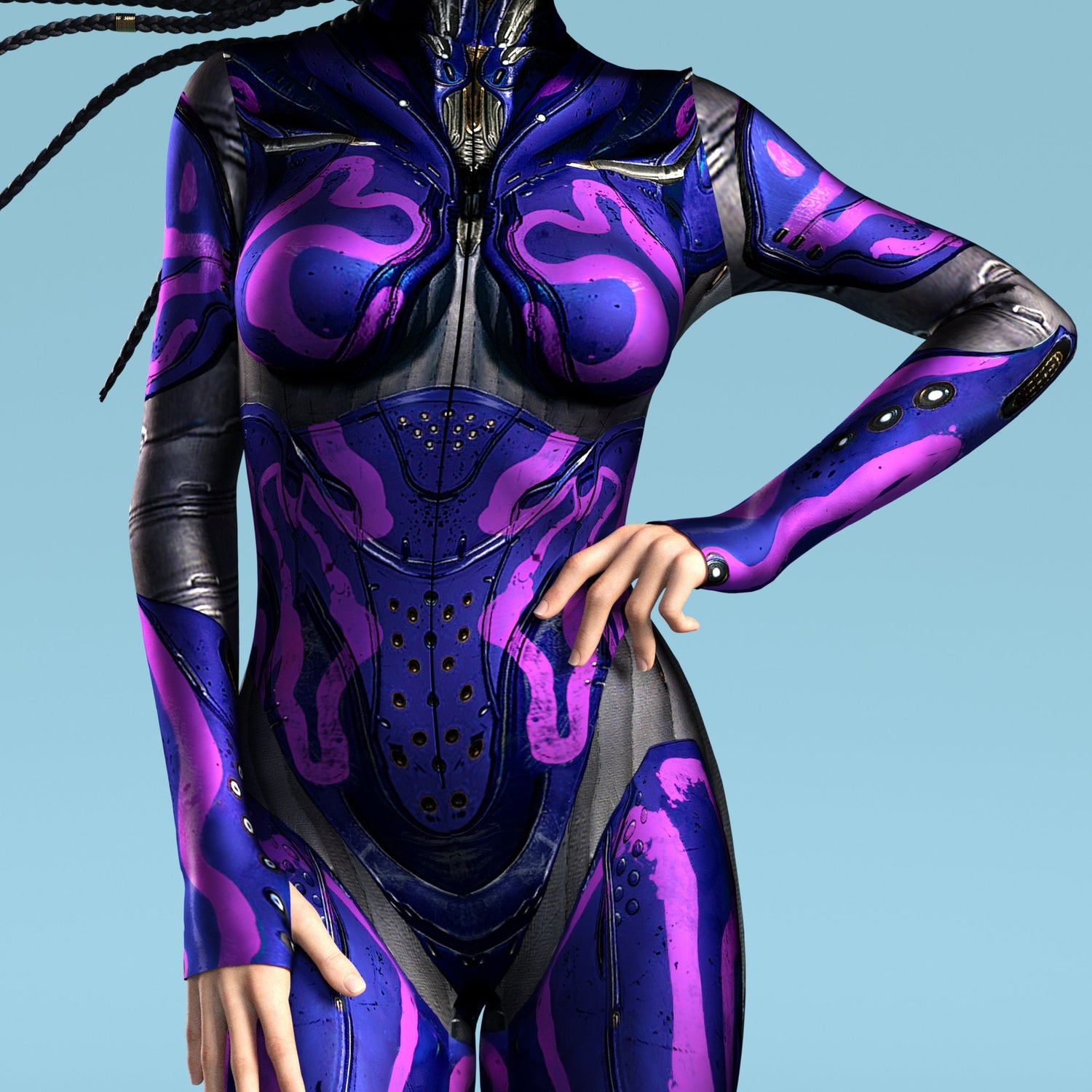 Dragoon Mech Rider Costume