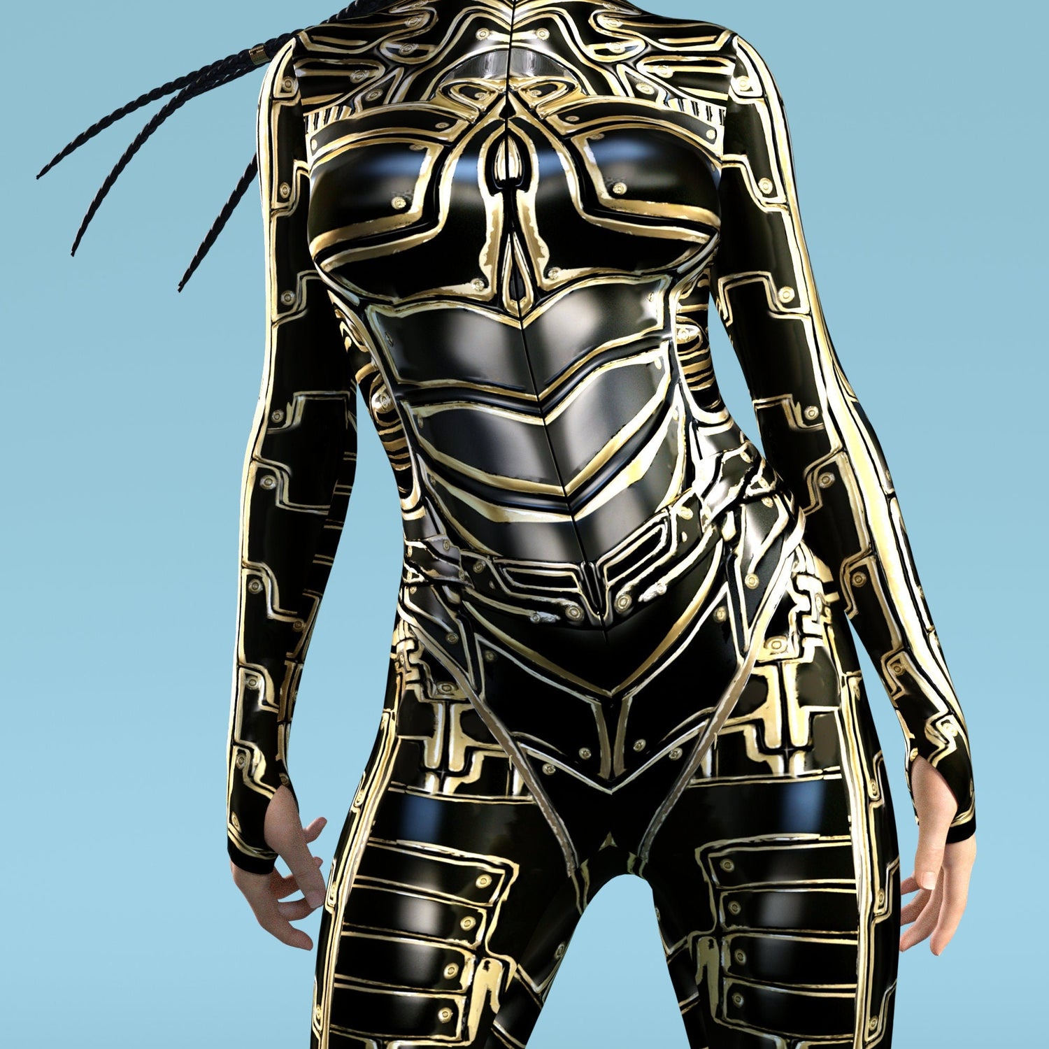 Nefera Phantom Costume Lycra