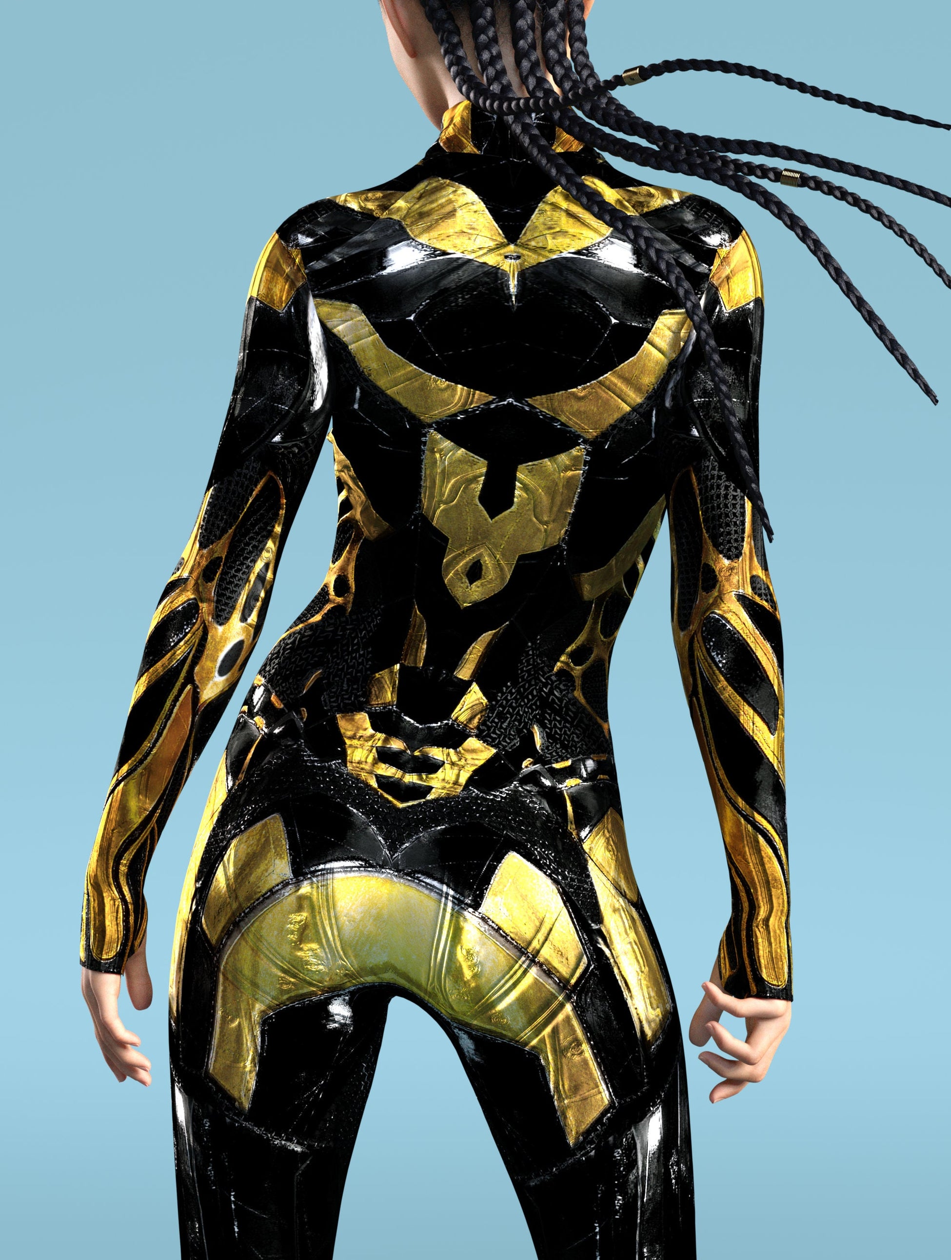 Scorpio Black Costume 2