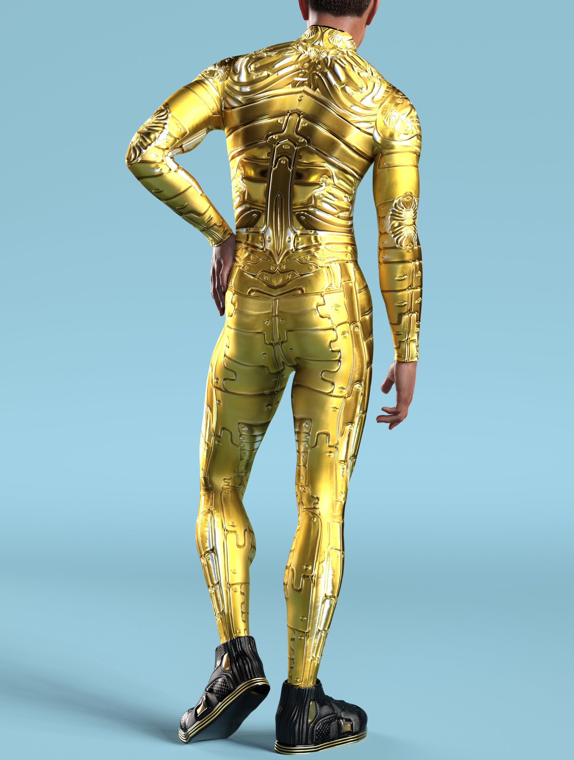 Amitys Phantom Male Costume Gold