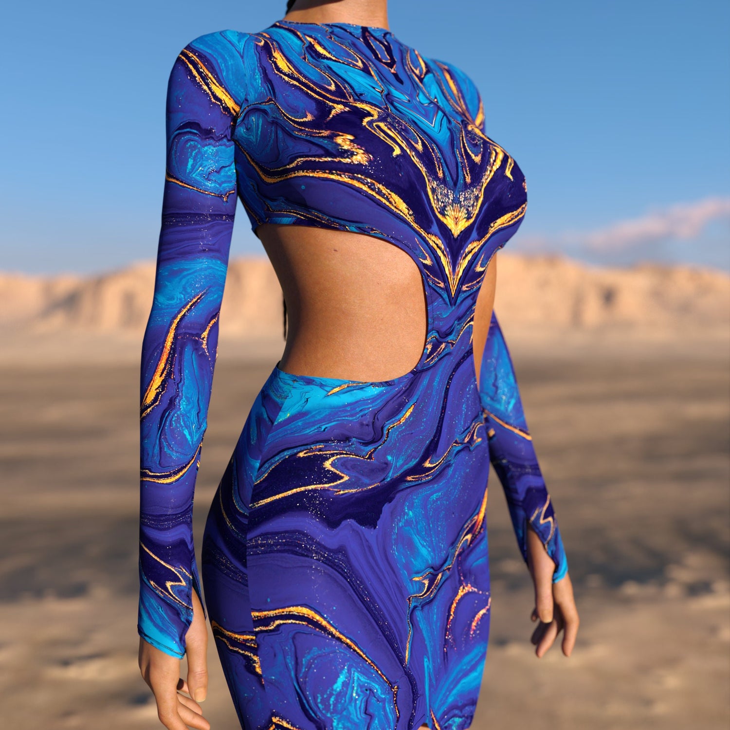 Rogue Side-Cutout Dress