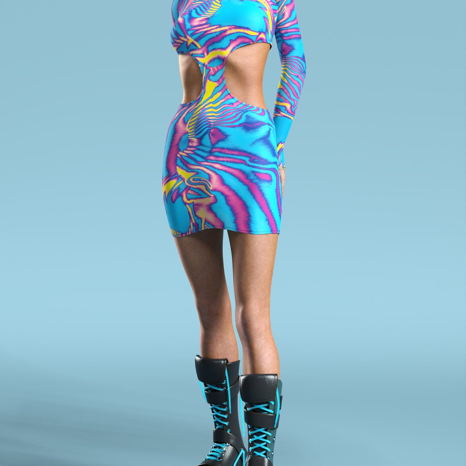 Women Tempest Side-Cutout Dress
