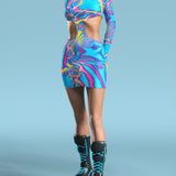 Tempest Side-Cutout Dress