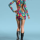 Bazaar Side-Cutout Dress