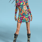 Bazaar Side-Cutout Dress
