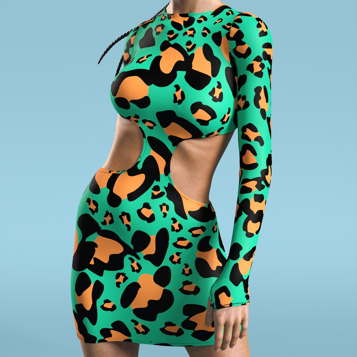 Women Fever Side-Cutout Dress