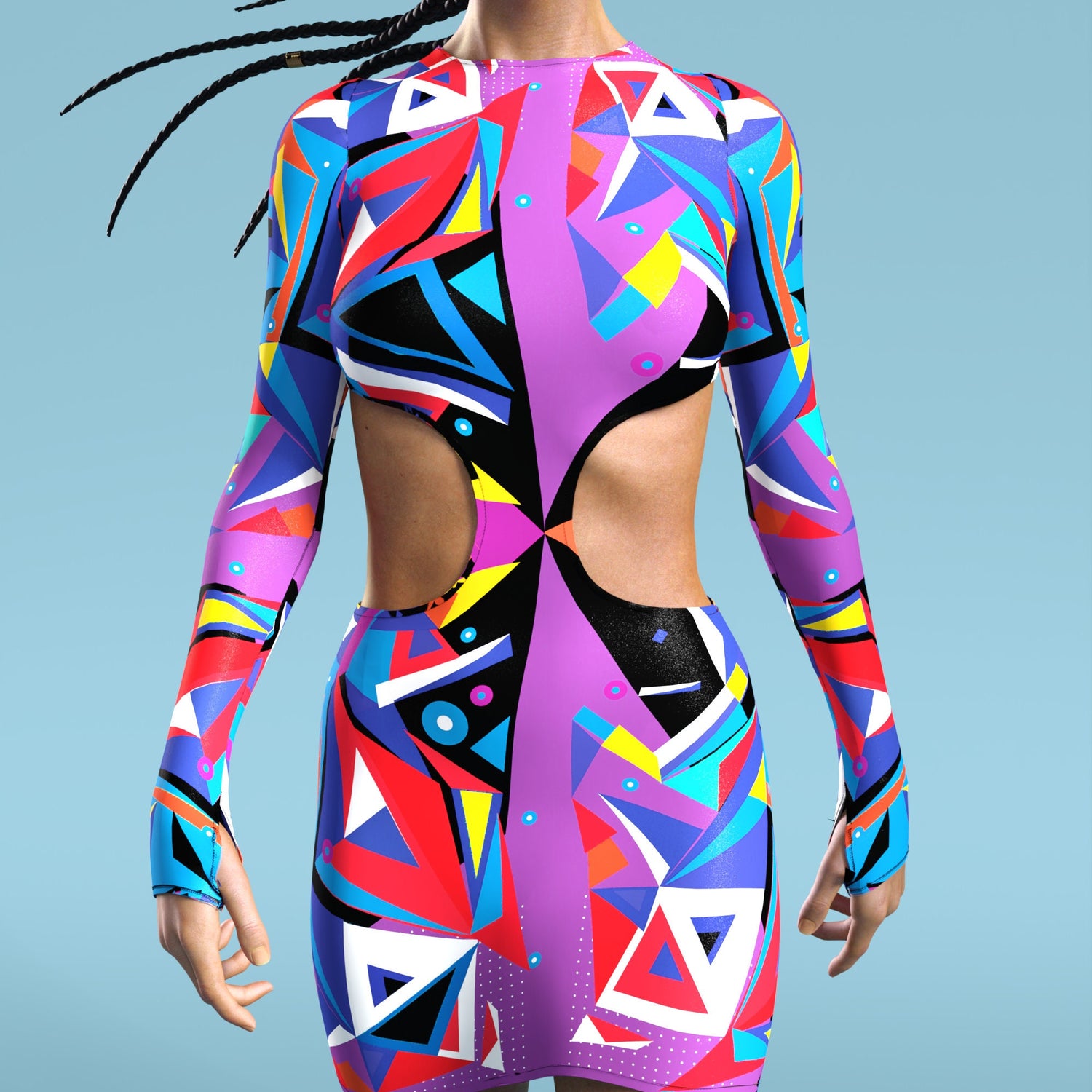 Women Nexus Side-Cutout Dress