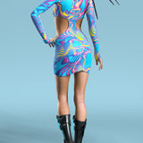 Tempest Side-Cutout Dress