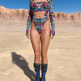 Pandemonium Open-Heart Leotard