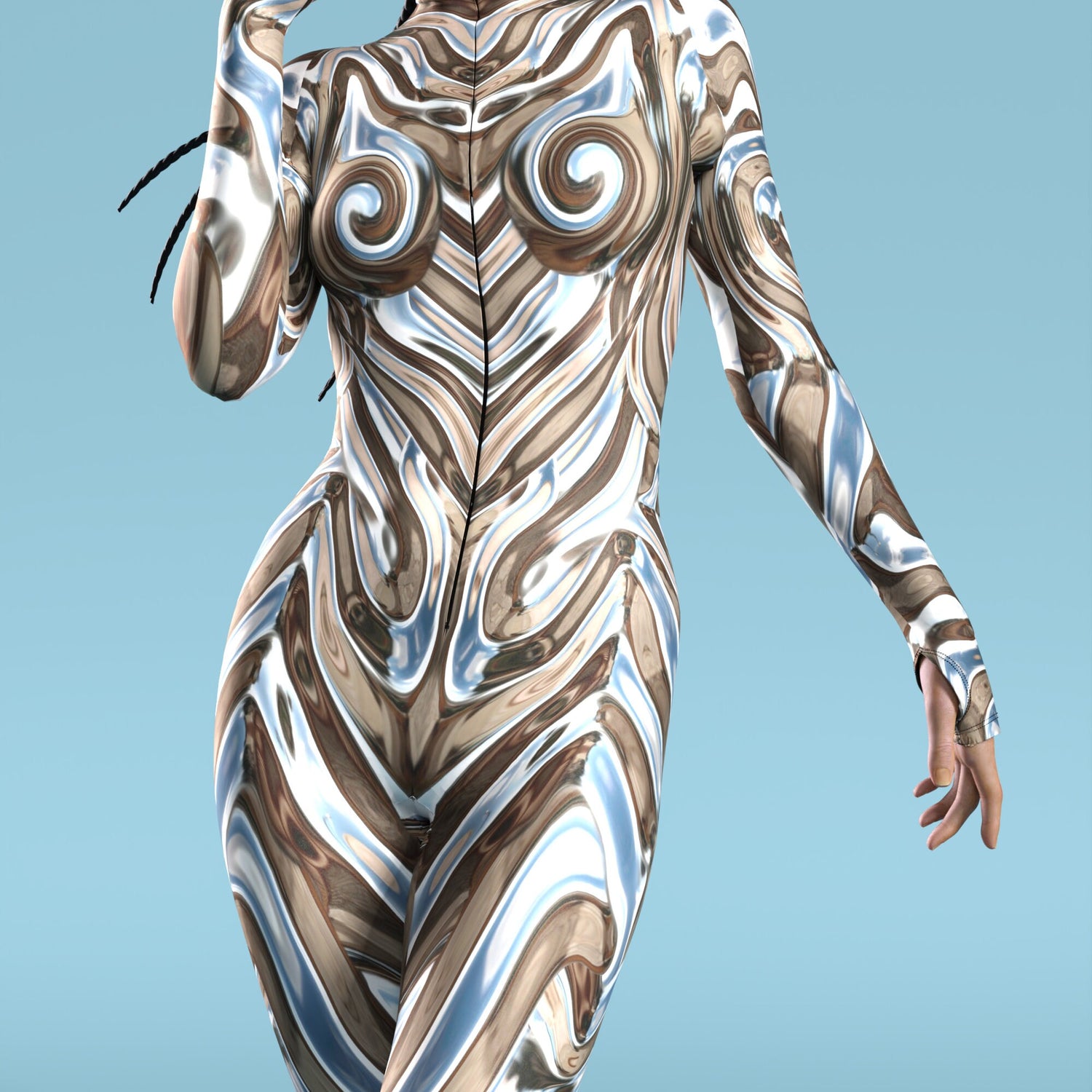 Women Mecha Vortex Costume