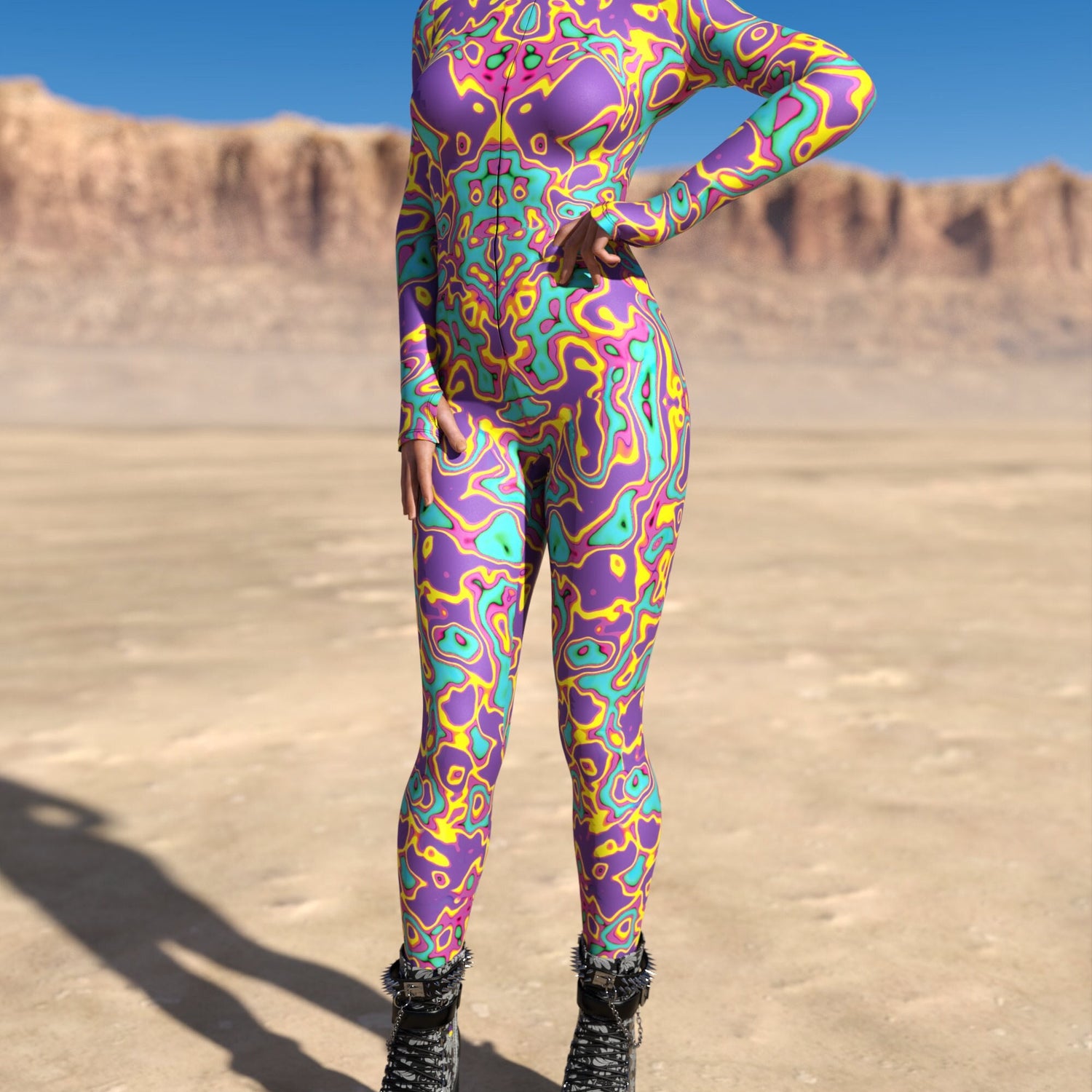 Majestic Storm Costume Blue, Pink