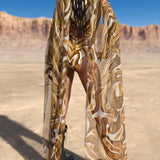 Mecha Vortex Gold Mesh Wings