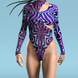Celestial Liquid Split Leotard