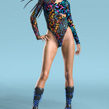 Jungle Zest Split Leotard