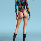 Jungle Zest Split Leotard