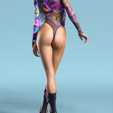 Violet Behemoth Split Leotard