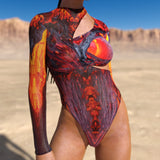 Phoenix Split Leotard