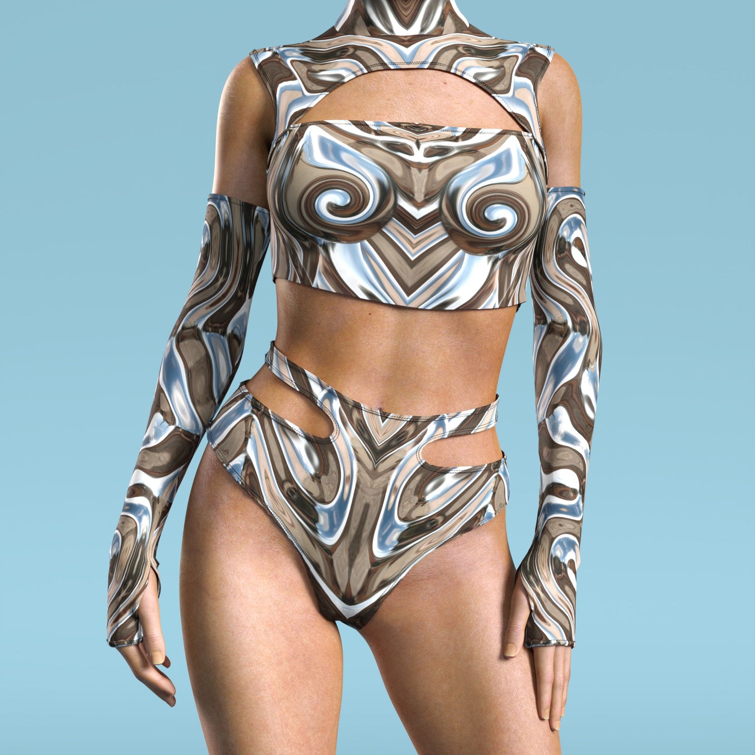 Mecha Vortex Cutout Rave Set 6