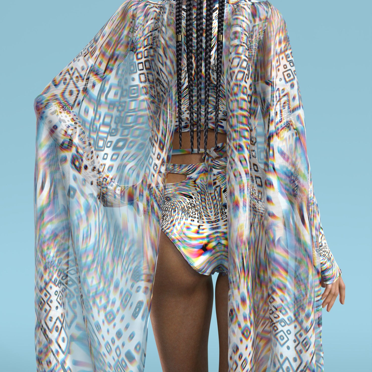 Oblivion Spiral Cutout Rave Set 7