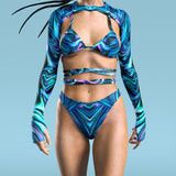 Frost Thing Duster Bikini