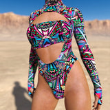 Pandemonium Open-Heart Leotard