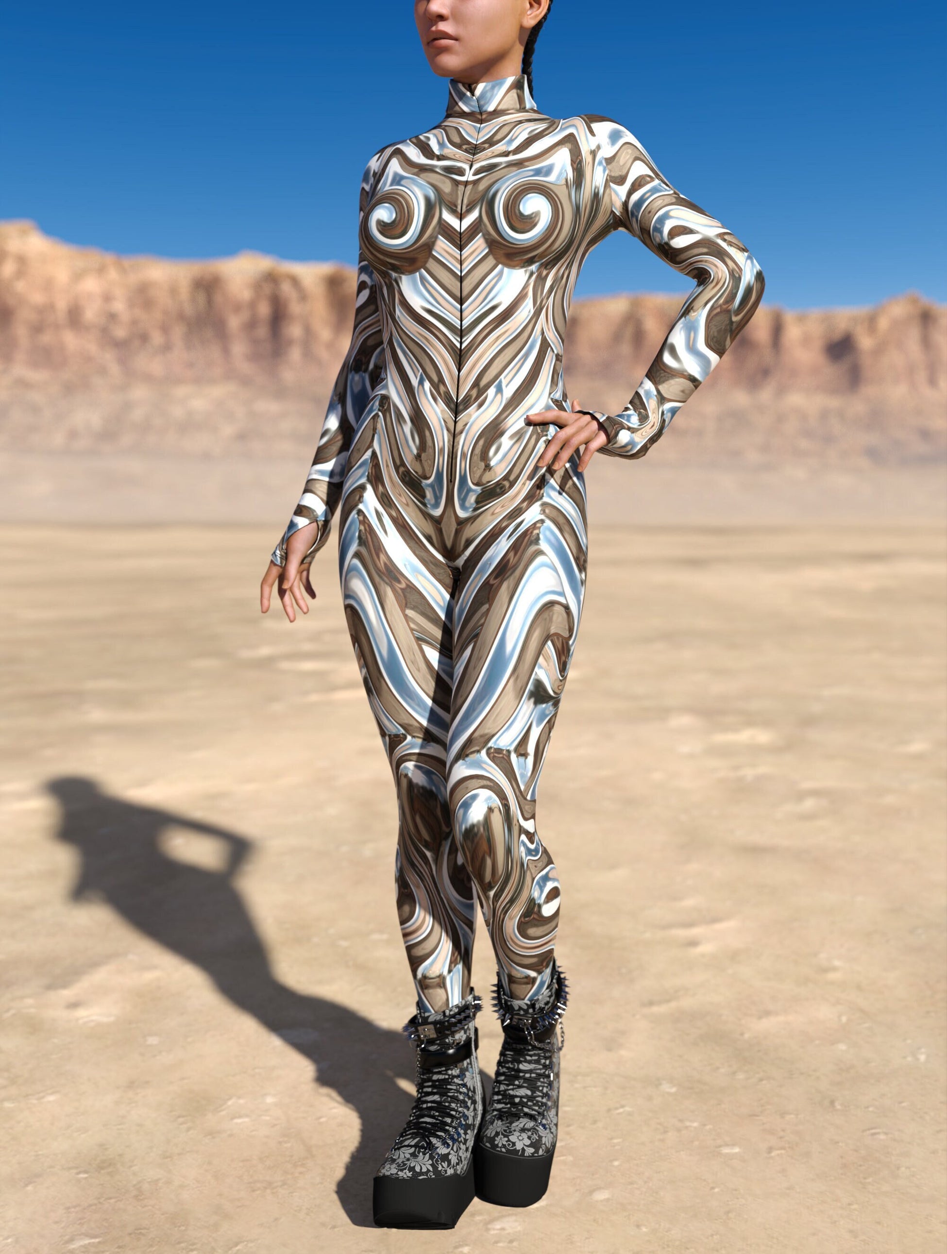 Mecha Vortex Costume 2