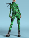 Zebrine Skin Green Costume