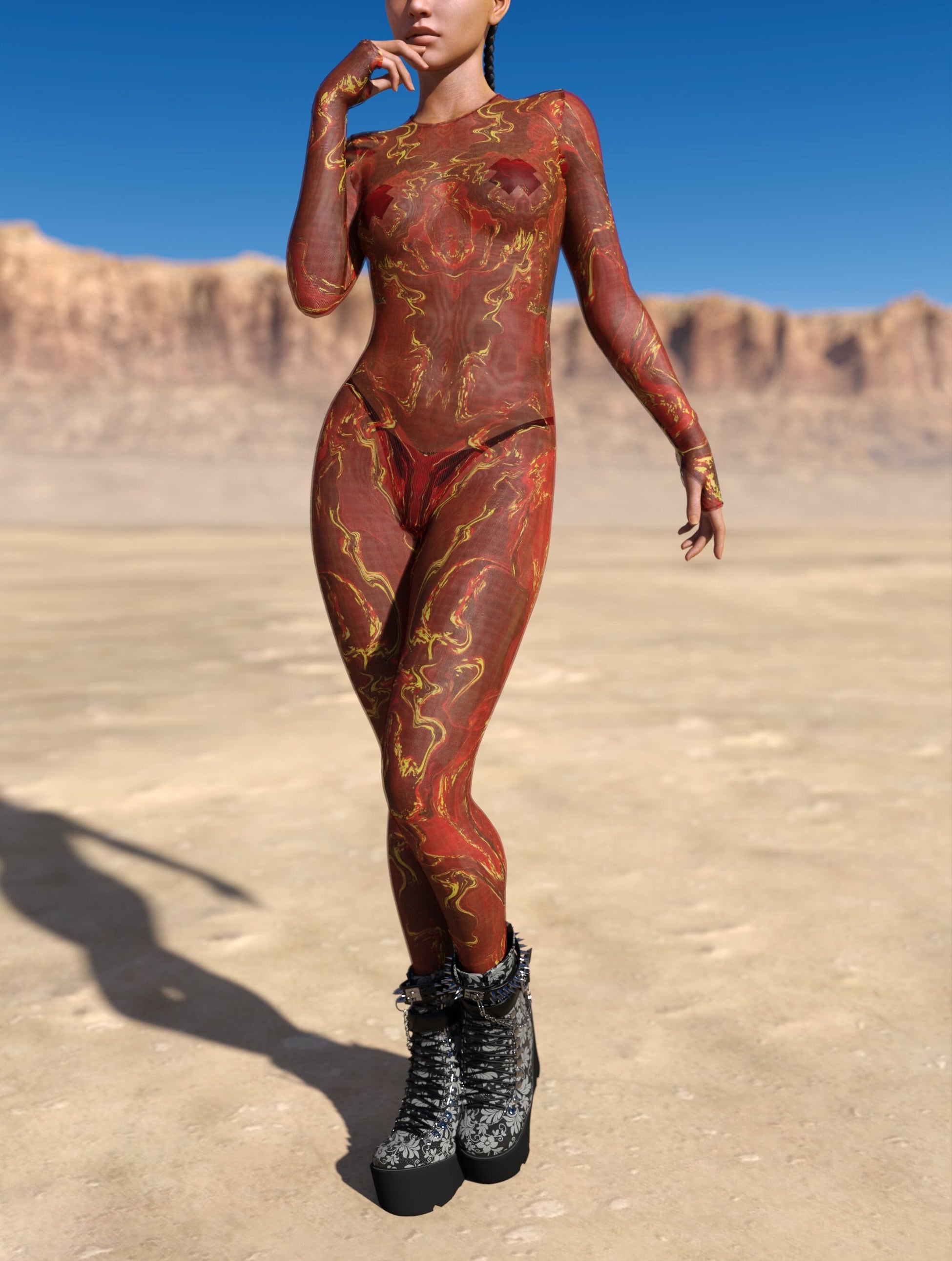 Enmorix Mesh Costume 2