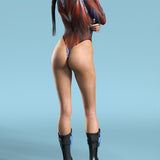 Hypnos Mesh Back Zip Leotard