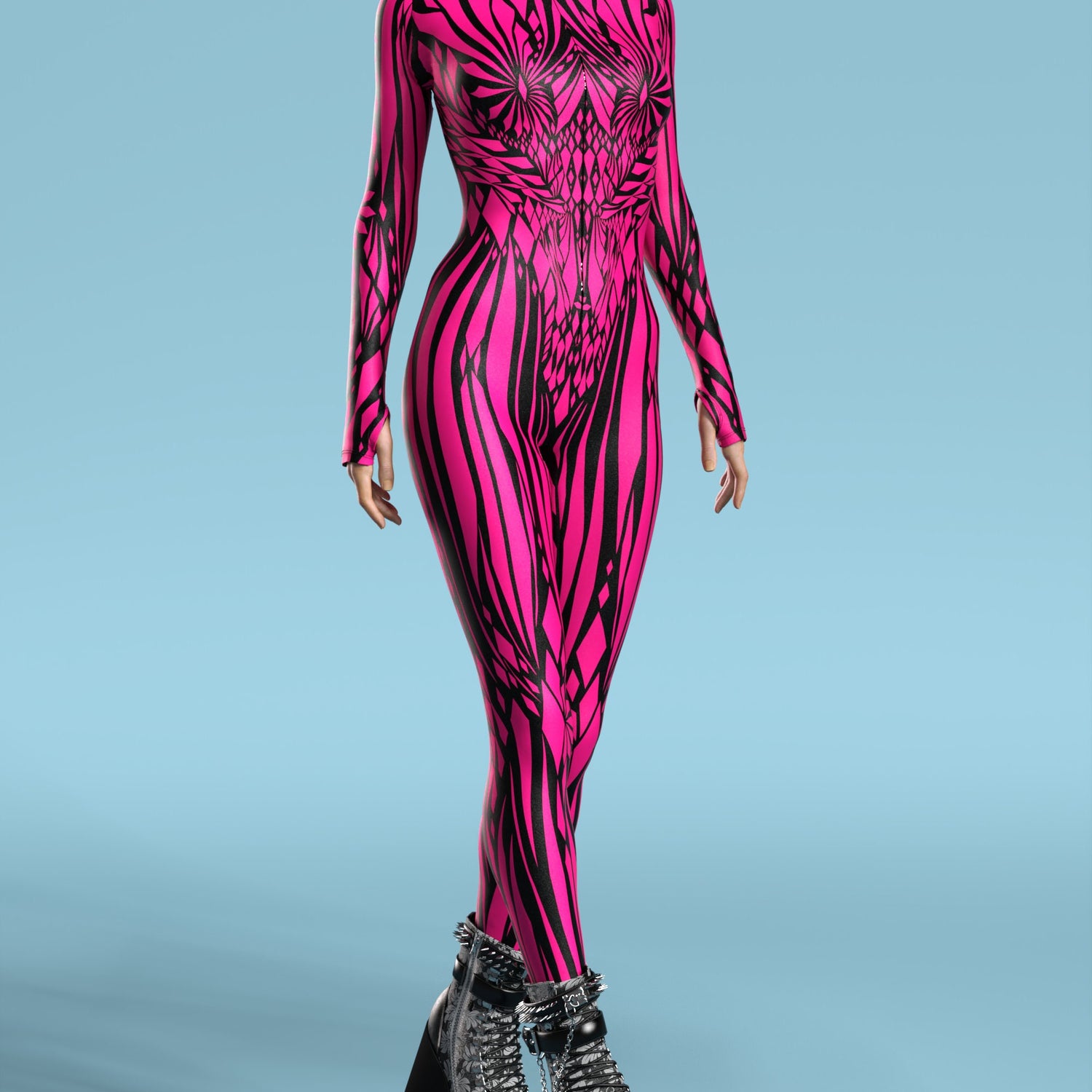 Ziona Costume UV Reactive