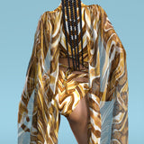 Mecha Vortex Gold Mesh Wings