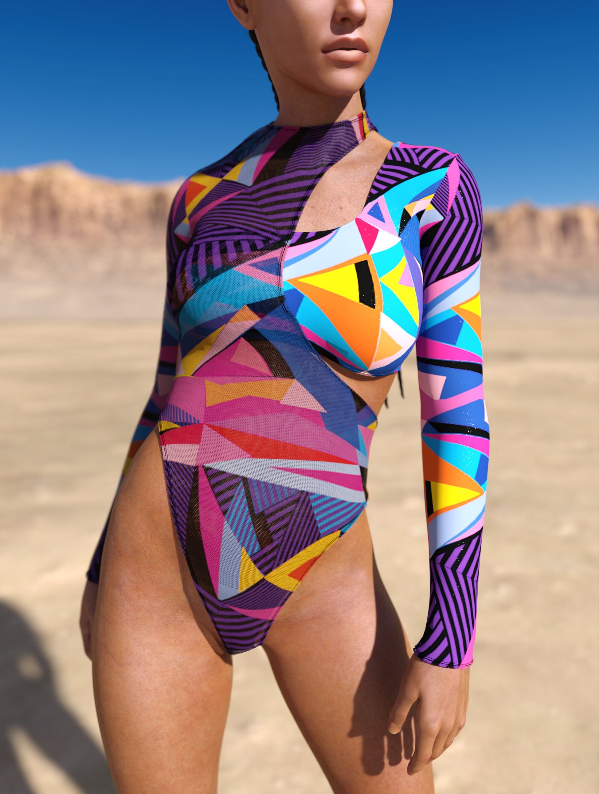 Violet Behemoth Split Leotard 1