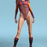 Phoenix Split Leotard