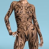 Eos Nude Mesh Costume